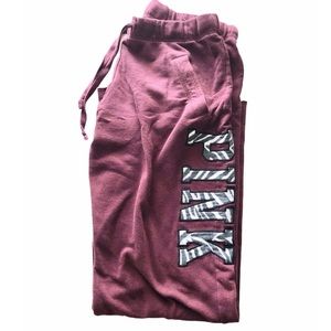 PINK Boyfriend Styled Sweatpants